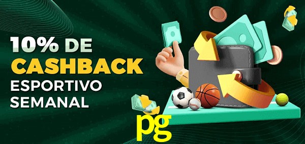 10% de bônus de cashback na pg